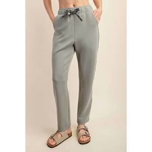 NEW RAE MODE side satin jogger pants in dusty sage